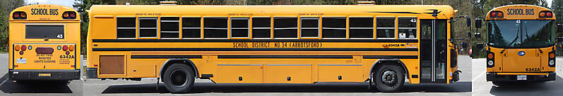 school bus map