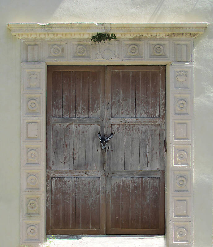 old portal ancient door 4