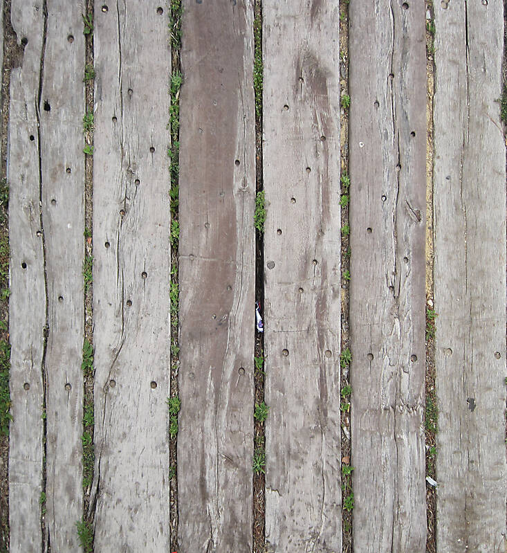 wood planks grey corrugated old fence 3