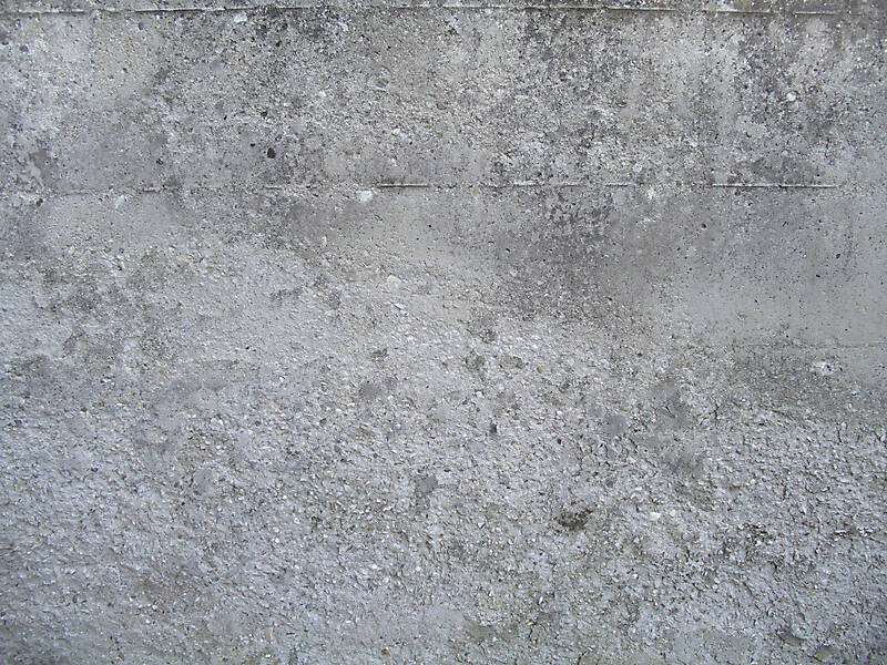 Concrete ruined