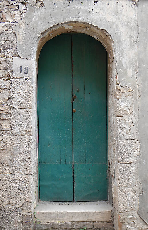 door medieval very old year 1600