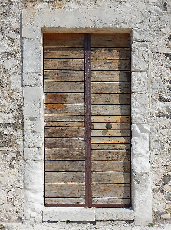 ancient very old rustic damaged door 5