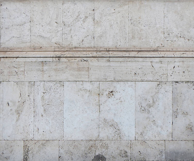 old clean white italian stone tiles wall 2